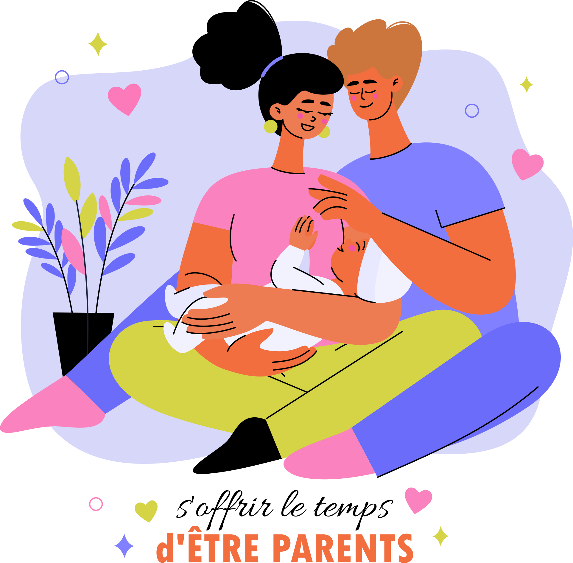 offrir temps être parents